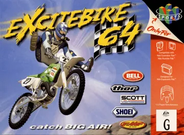 Excitebike 64 (USA) (Demo) (Kiosk) box cover front